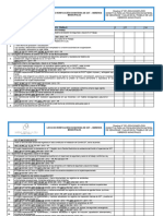 Lista de Verificación en Materia de SST - Obreros Municipales