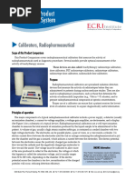 Calibrators, Radiopharmaceutical