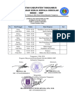 Jadwal PAS K-13 Kelas 8 Dan SAS KUMER Kelas 7-8 Genap 2023-2024