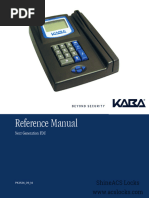 Kaba FDU User Manual