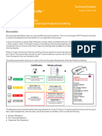 The Science of Protection - The Physical Testing of Chemical Protective Clothing - Technical Bulletin