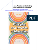 Full Ebook of Principles and Practice of Marketing 10Th Edition Fiona Ellis Chadwick Online PDF All Chapter