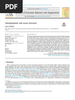 Unemployment and Social Exclusi - 2019 - Journal of Economic Behavior - Organiza