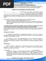 Formato de Consentimiento Informado