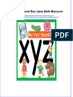 Full Ebook of My Xyz Sound Box Jane Belk Moncure Online PDF All Chapter