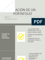 Creación de Un Portafolio