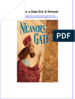 Full Ebook of Nicanor S Gate Eric A Kimmel Online PDF All Chapter