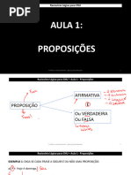 Raciocínio Lógico para CNU - Aula 1 Alterada