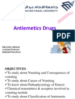 Week 6 Antiemetics PDF