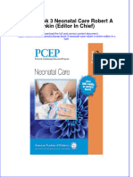 Full Ebook of Pcep Book 3 Neonatal Care Robert A Sinkin Editor in Chief Online PDF All Chapter