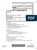 4EB0-01 IGCSE EngLangB Past Papers