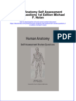 Full Ebook of Human Anatomy Self Assessment Review Questions 1St Edition Michael F Nolan Online PDF All Chapter