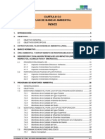 5.0 Plan de Manejo Ambiental