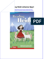 Full Ebook of Reading Heidi Johanna Spyri Online PDF All Chapter