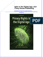 Full Ebook of Privacy Rights in The Digital Age 2Nd Edition Grey House Publishing Online PDF All Chapter