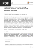 Composition-Effects of Context-Based Learning Opportunities On Students ' Understanding of Energy