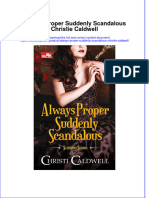 PDF of Always Proper Suddenly Scandalous Christie Caldwell Full Chapter Ebook