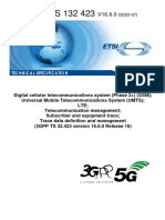 ETSI TS 132 423: Technical Specification