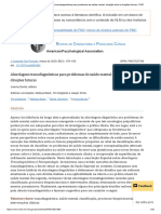 Abordagens Transdiagnósticas para Problemas de Saúde Mental - Situação Atual e Direções Futuras - PMC