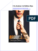 Full Download Brooks and Co Andrew 1St Edition Elys Online Full Chapter PDF