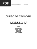 Trabalho de Teologia Mod 4 Avaliação