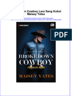 PDF of Brokedown Cowboy Lara Sang Koboi Maisey Yates Full Chapter Ebook