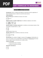 Formula Notes Fluid Mechanics 60