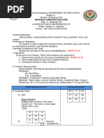 Grade 4 Math 4th Quarter