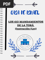 LOS 613 MANDAMIENTOS DE LA TORA (Instrucción (Ley) ) - 1