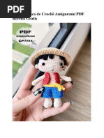 Luffy Boneca de Croche Amigurumi PDF Receita Gratis