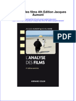 PDF of L Analyse Des Films 4Th Edition Jacques Aumont Full Chapter Ebook