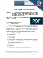 Memoria de Descriptiva de Evacuacion y Señalizacion