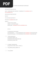 SSL Installation Commands