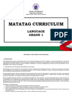 MATATAG Language CG Grade1