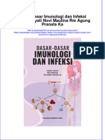 PDF of Dasar Dasar Imunologi Dan Infeksi Zinatul Hayati Novi Maulina RM Agung Pranata Ka Full Chapter Ebook