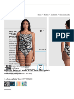 Women's Swimsuit Arena Water Print Multiprints