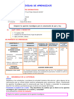 SESIÓN - PS-Comparar Los Aparatos Tecnológicos para La Comunicación de Ayer y Hoy.