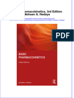 Full Ebook of Basic Pharmacokinetics 3Rd Edition Mohsen A Hedaya Online PDF All Chapter