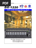 Lite Puter DX 1220 DimmerPack Manual