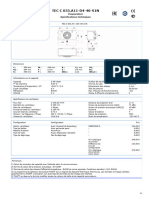 TEC C 035.A11-D4-40-S1N: Évaporateur Spécifications Techniques