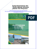 PDF of Geoekologi Kepesisiran Dan Kemaritiman Daerah Istimewa Yogyakarta Tim Penyusun Full Chapter Ebook