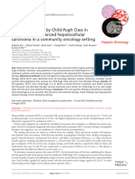 Aly Et Al 2023 Clinical Outcomes by Child Pugh Class in Patients With Advanced Hepatocellular Carcinoma in A Community