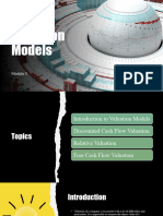 Valuation Models