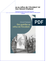 Full Download Des Guerillas Au Reflux de L Occident 1St Edition Gerard Chaliand Online Full Chapter PDF