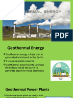 Geothermal Energy