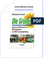 Full Download Die Grunen Michael Grandt Online Full Chapter PDF