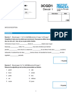 Préparation B1 Japonais Dictée Grammaire