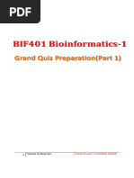 BIF401 Midterm Short Notes