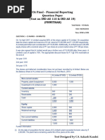 Question Paper - CFS & IND As 19