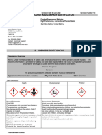 Leoch MSDS SDS Conventional Flooded Batteries English